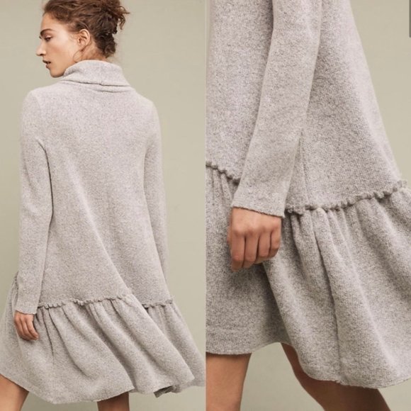 Anthropologie Dresses & Skirts - Anthropologie x Moth Eira Turtleneck Sweater Dress